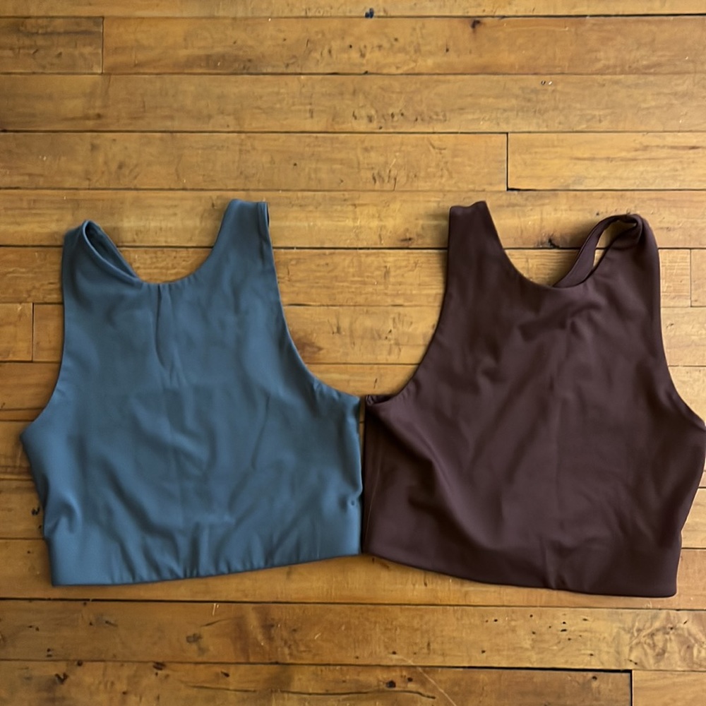 Girlfriend Collective Dylan Tank Bra Small